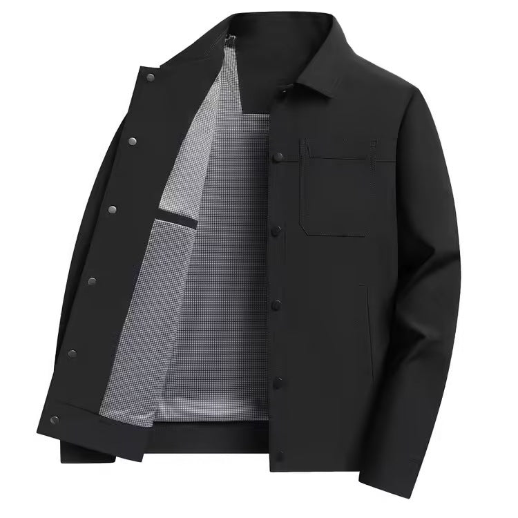 Herren Sakko mit Revers und Knopfleiste