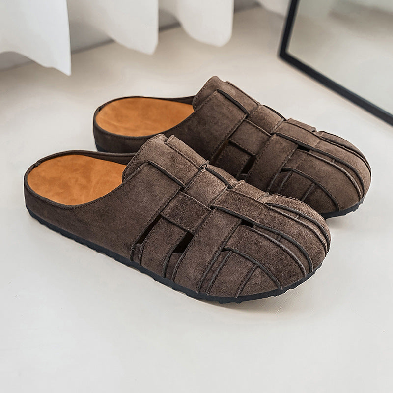 Herren Vintage Slide Sandalen – Bild 5 | LuxeStyle