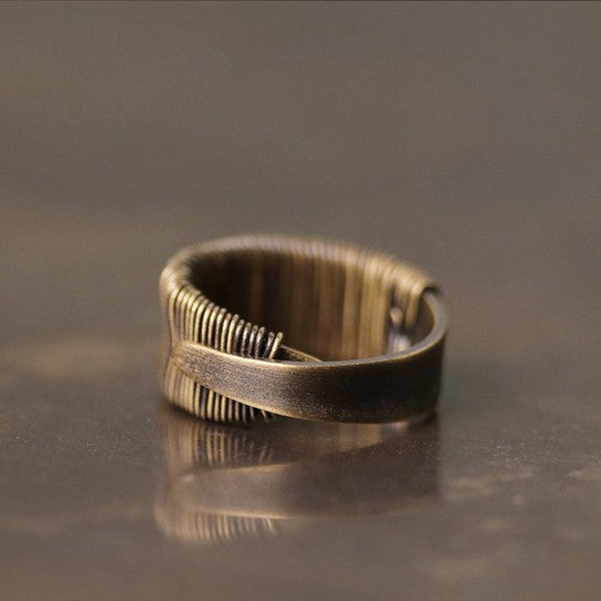 Vintage-Ring mit Personalisierung, Unisex – Bild 4 | LuxeStyle