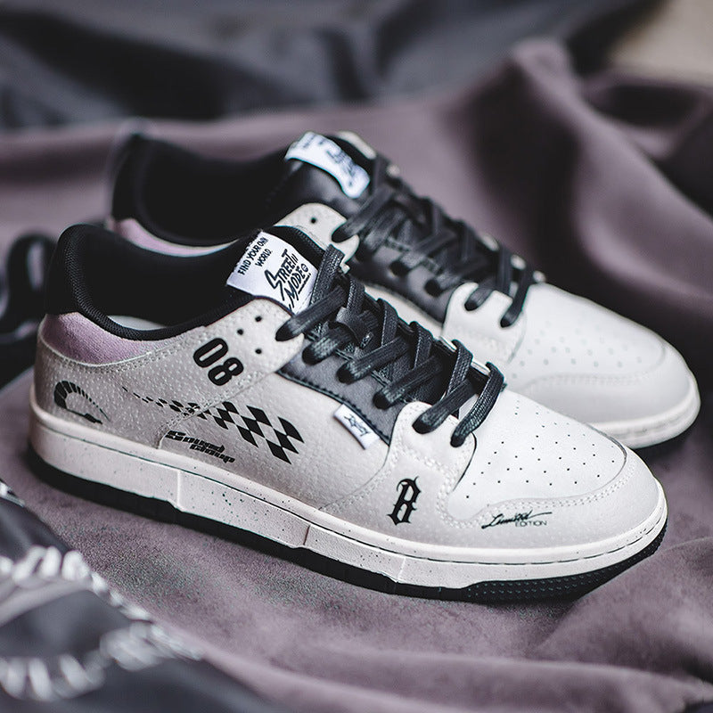 Graffiti Sportschuhe mit Plateau | LuxeStyle