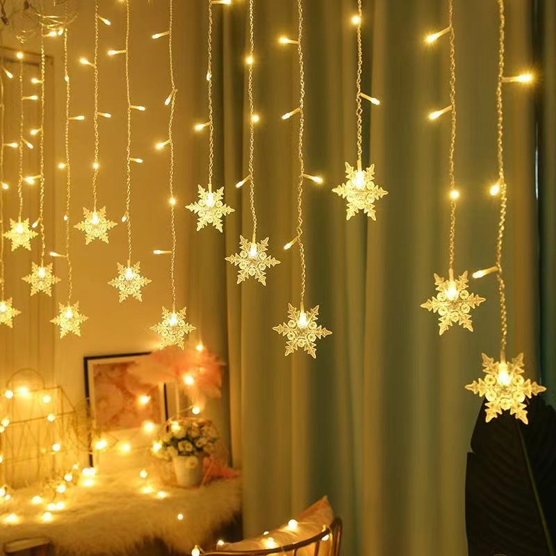 LED-Schneeflocken-String mit Farbwechsel – Bild 2 | LuxeStyle