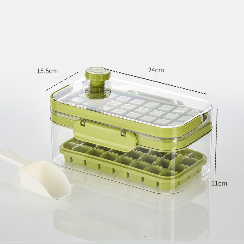 Silikon Eiswürfelform mit Presse – Bild 10 | LuxeStyle