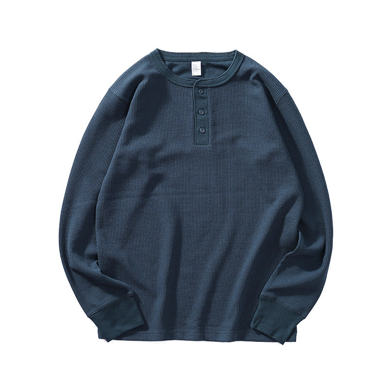 Herren Langarmshirt mit Rundhalsausschnitt – Bild 7 | LuxeStyle