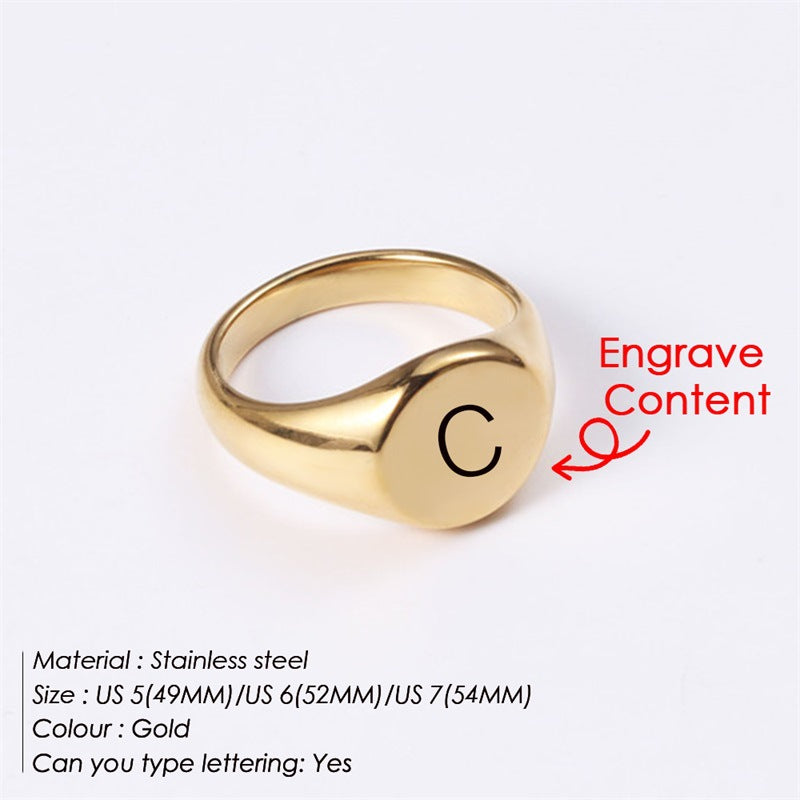 Personalisierter Ring – Bild 4 | LuxeStyle