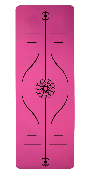 TPE Yogamatte mit Haltungslinien – Bild 17 | LuxeStyle