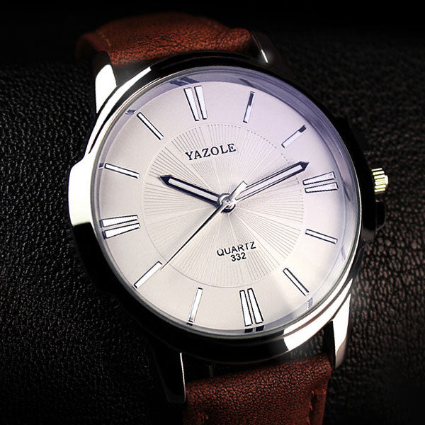 YAZOLE Herren- Quarzuhr