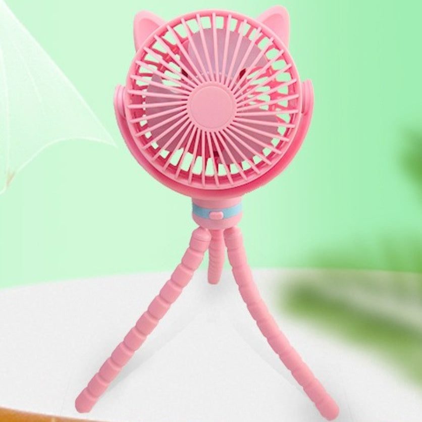 Ventilator mit Farblicht, Akku – Bild 10 | LuxeStyle