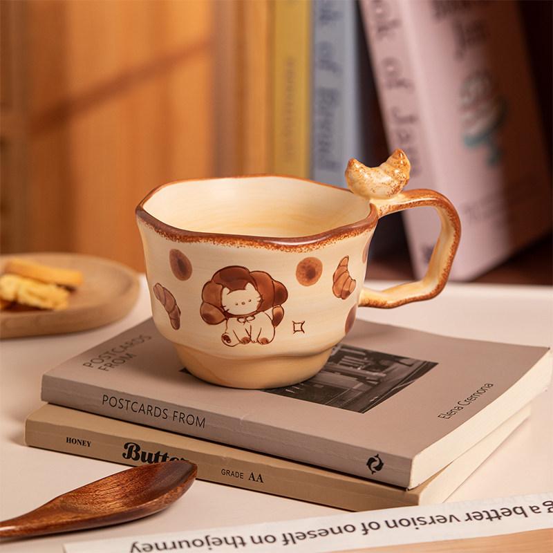 Keramikbecher mit Cartoon-Katzenmotiv – Bild 9 | LuxeStyle