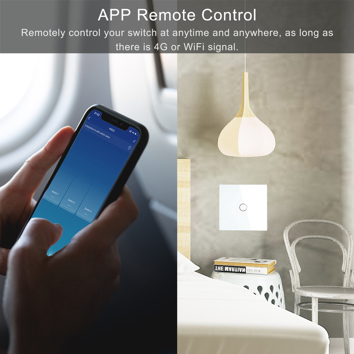 Smart WiFi RF433 Sprachschalter (EU/UK) – Bild 7 | LuxeStyle