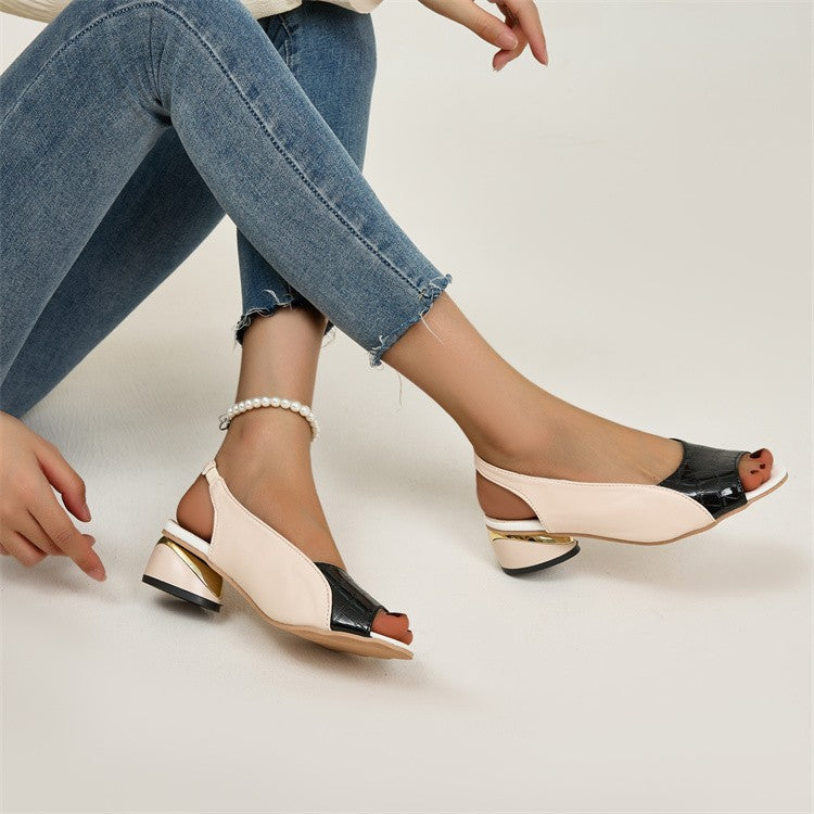 Sandalen mit Schnallenverschluss