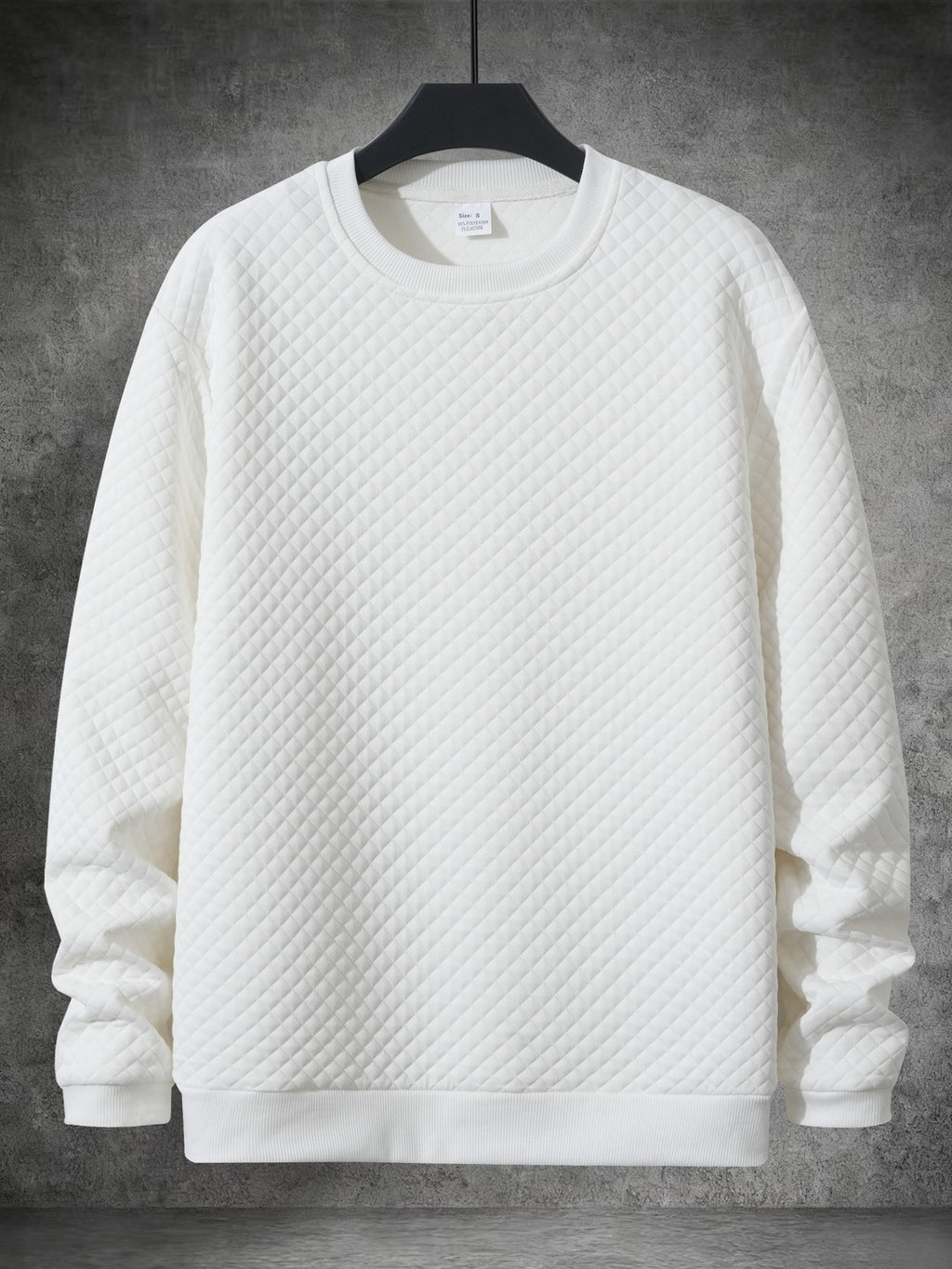 Herren-Pullover mit Stehkragen