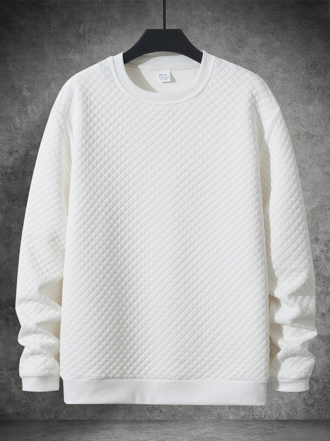 Herren-Pullover mit Stehkragen