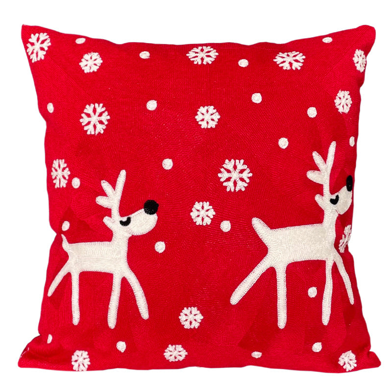 Weihnachts-Kissenbezug mit Cartoon-Motiven – Bild 10 | LuxeStyle