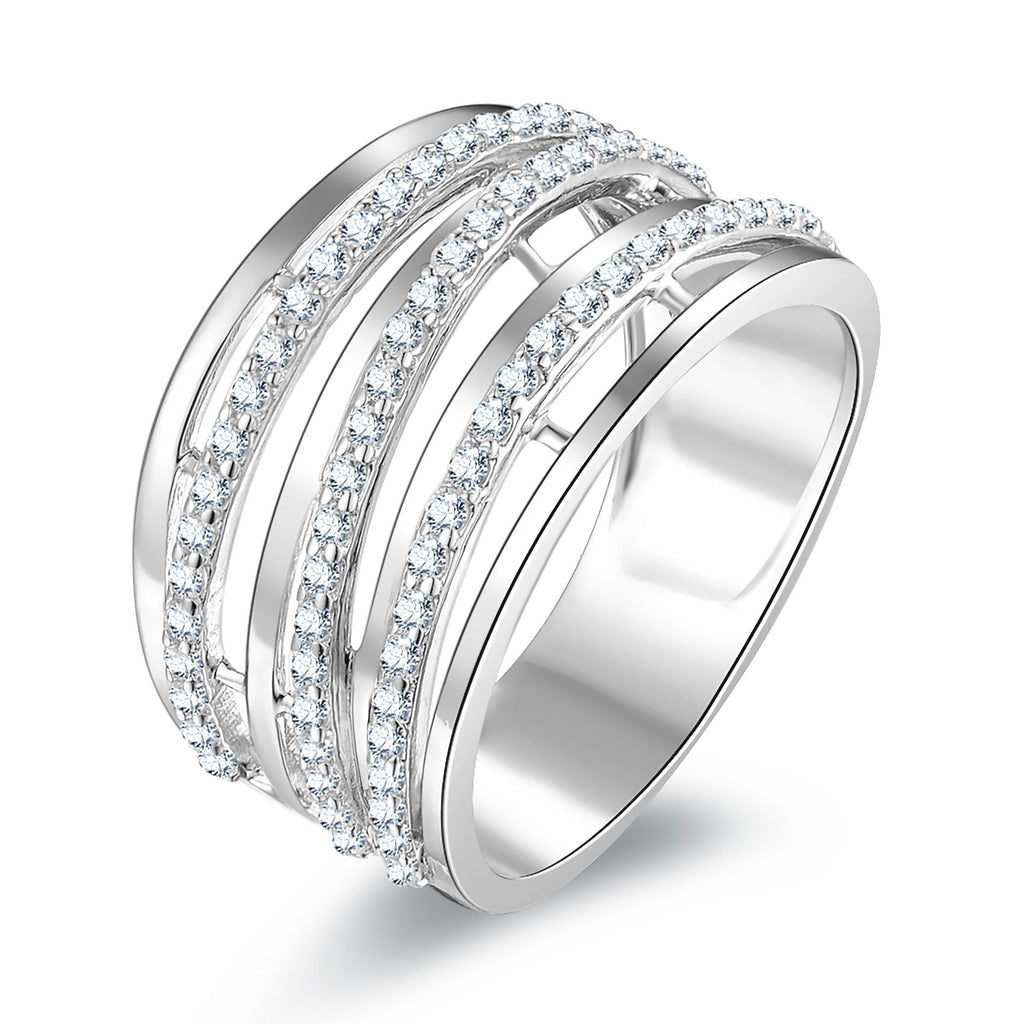 Geometrischer Mehrschicht-Fingerring