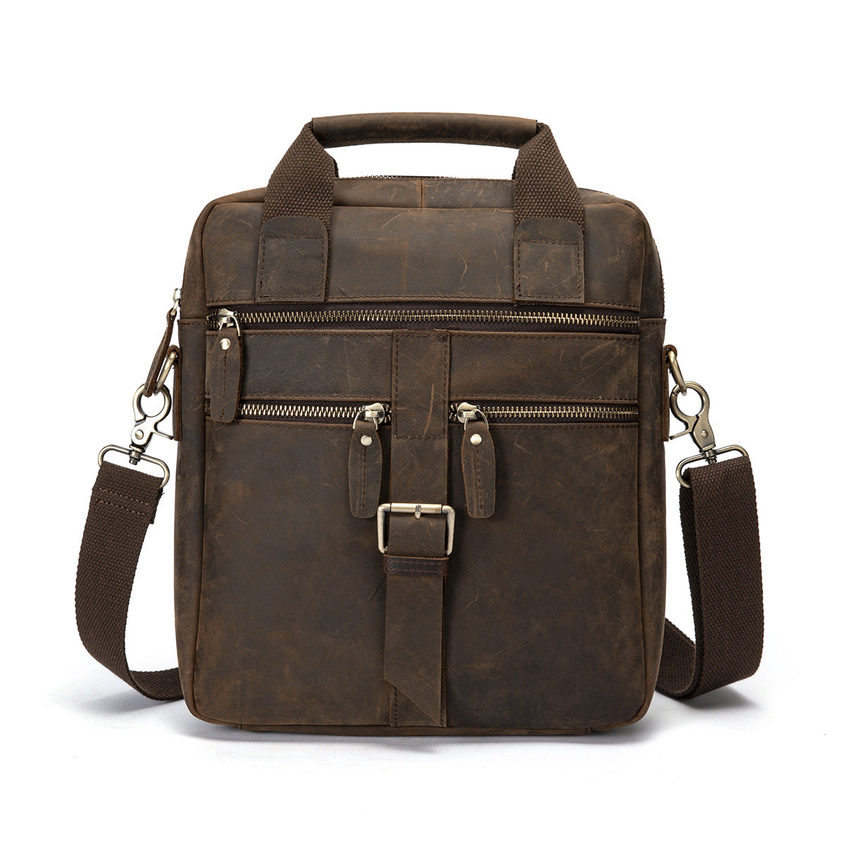 Leder Retro Tablet Umhängetasche – Bild 2 | LuxeStyle