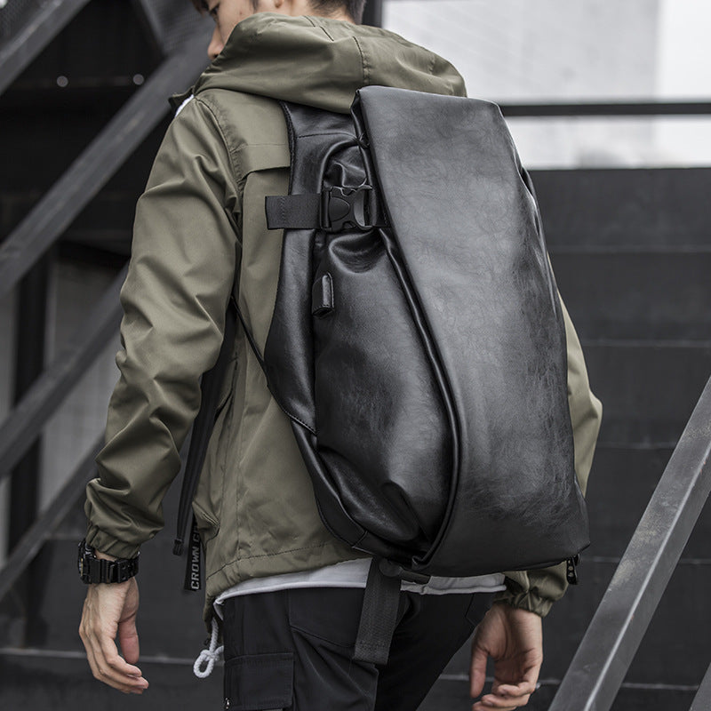PU Schultertasche Männer, quadratisch, mit Deckel – Bild 3 | LuxeStyle