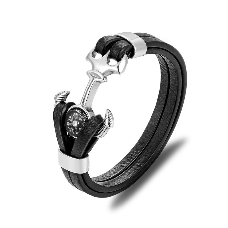 Kompass-Armband für Herren – Bild 10 | LuxeStyle