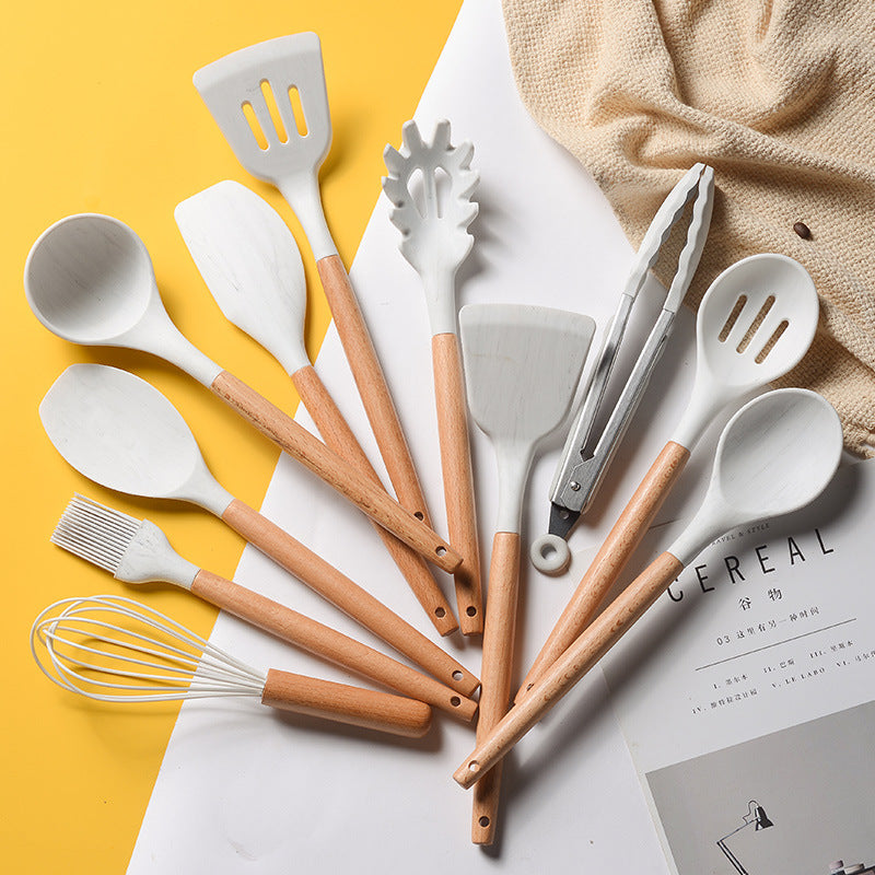 Marmoriertes Silikon Küchenhelfer-Set – Bild 3 | LuxeStyle