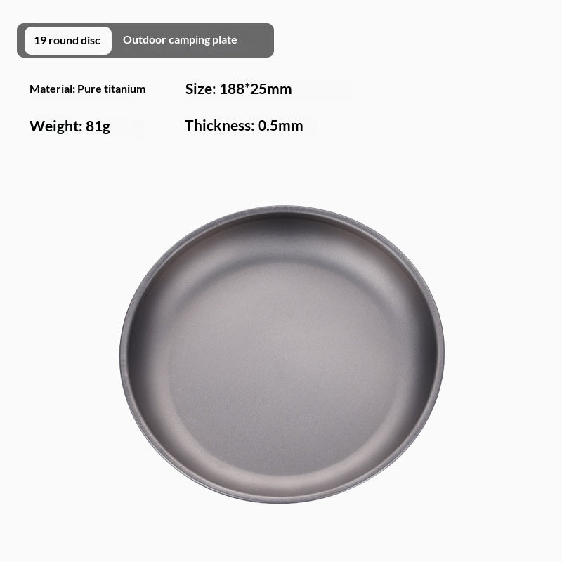 Tischgeschirr aus Titan