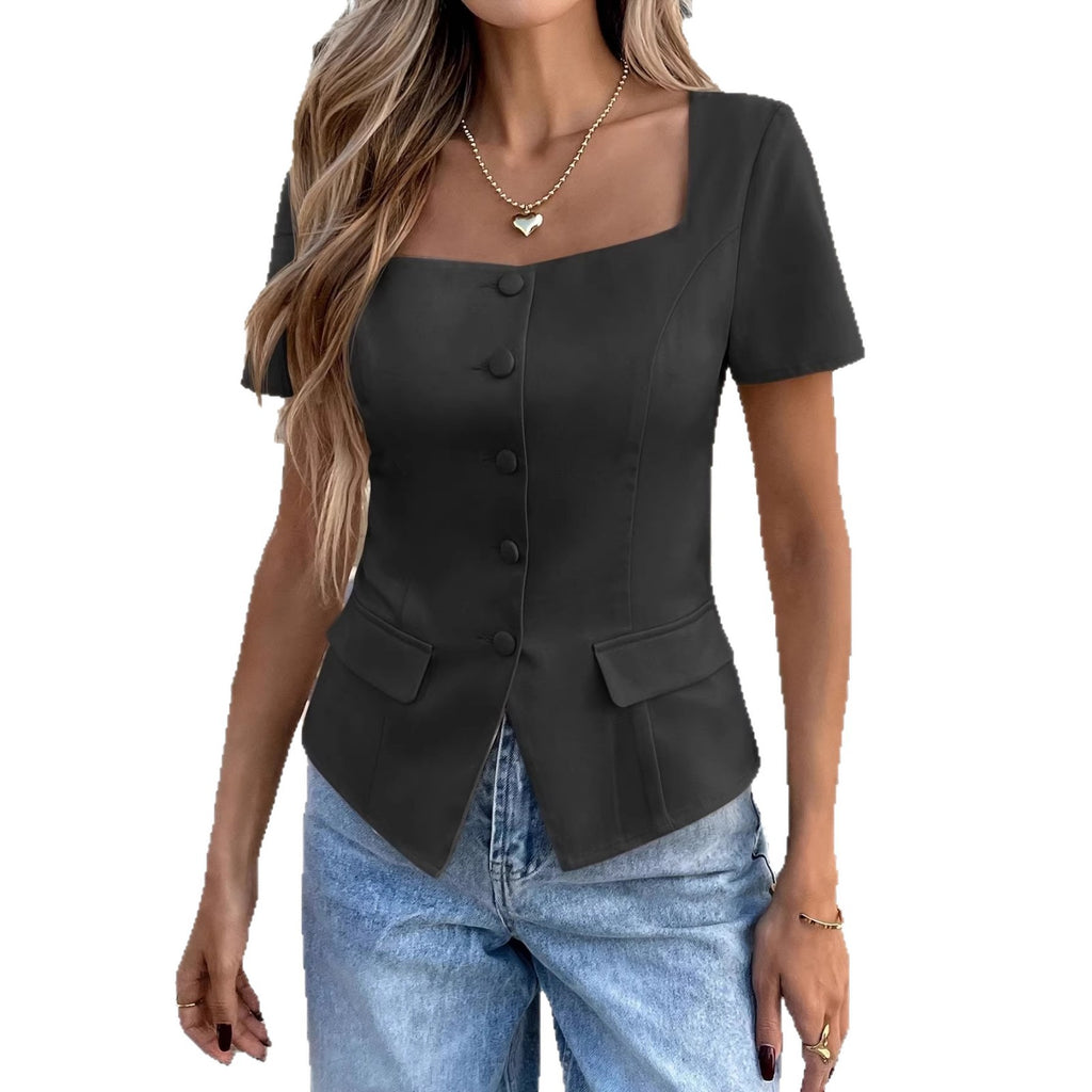 Elegantes ärmelloses Damen-Shirt