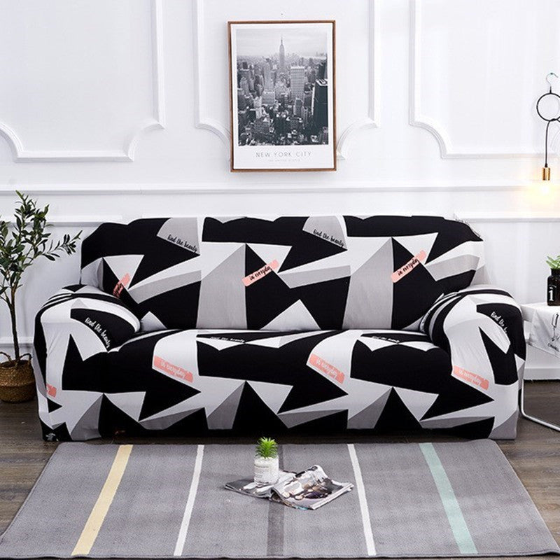 Elastischer Sofabezug mit Muster – Bild 2 | LuxeStyle