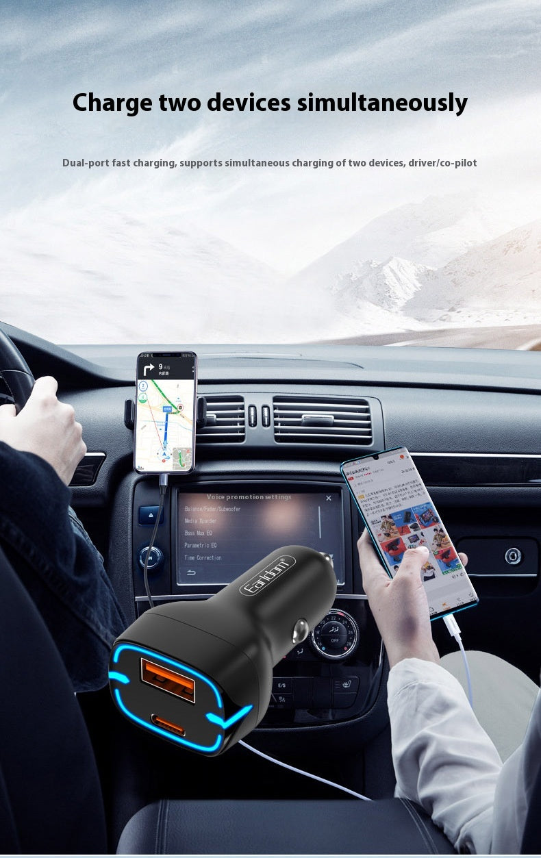 Auto-Ladegerät Quick Charge Stecker