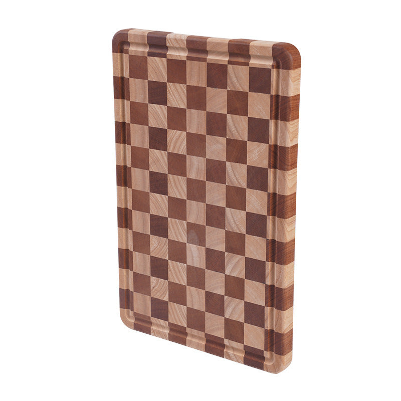Gecheckertes Schneidbrett