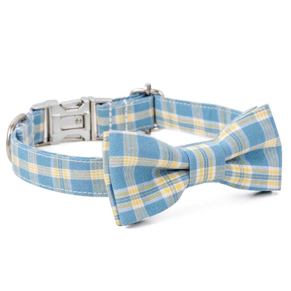 Halsband aus Baumwolle mit Metallschnalle – Bild 2 | LuxeStyle