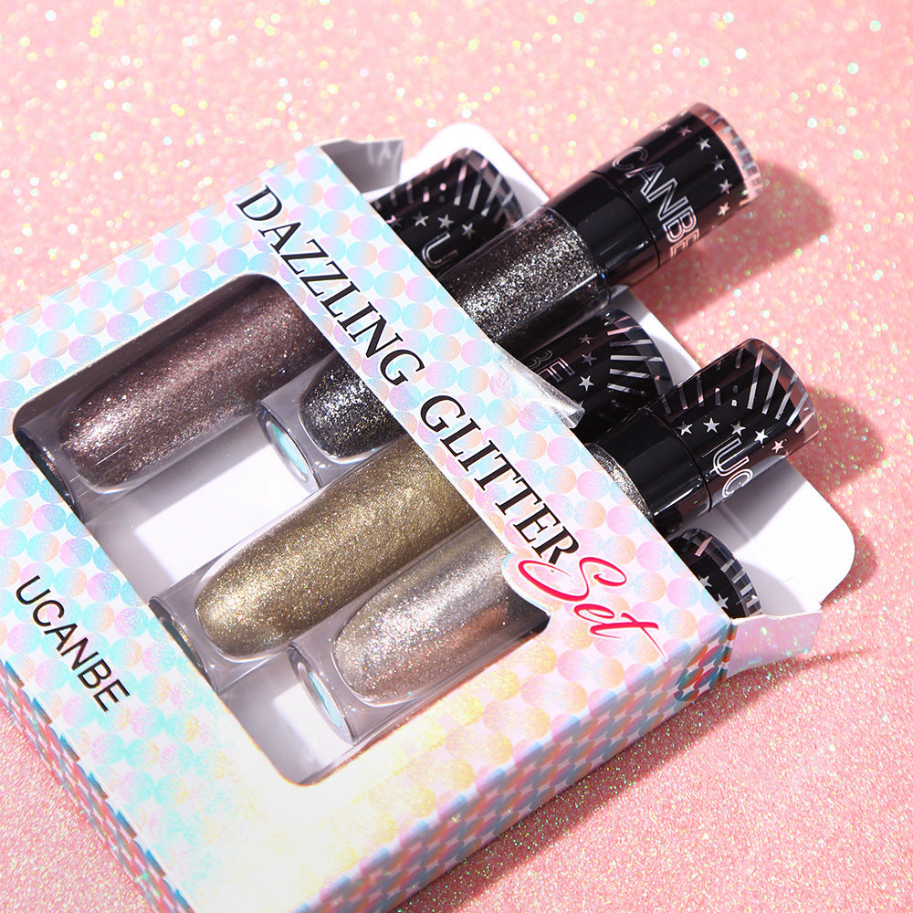 Perlglänzendes Lidschatten-Set – 5 Farben – Bild 16 | LuxeStyle