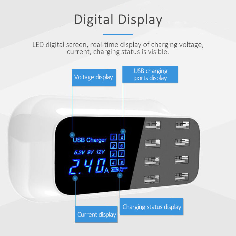 40W USB-Ladegerät mit Digitalanzeige – Bild 6 | LuxeStyle