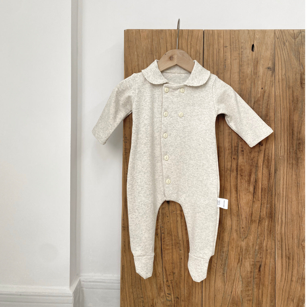 Baby Strampler mit Peter-Pan-Kragen – Bild 2 | LuxeStyle