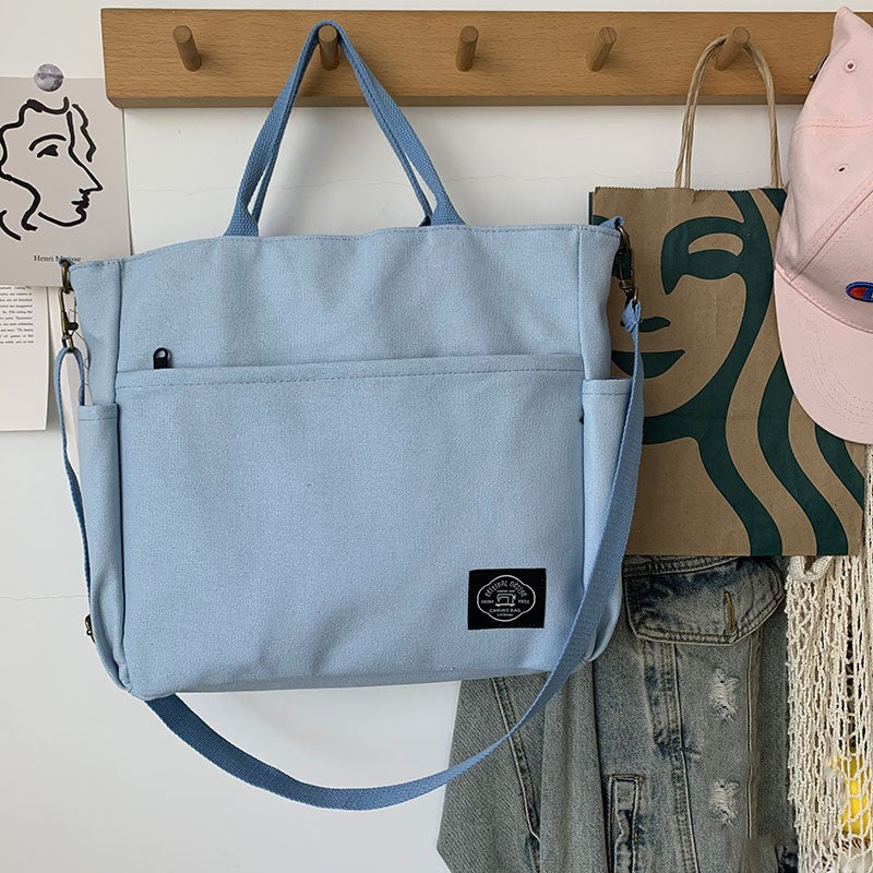 Grosszügiger Canvas-Messenger für Alltag – Bild 7 | LuxeStyle