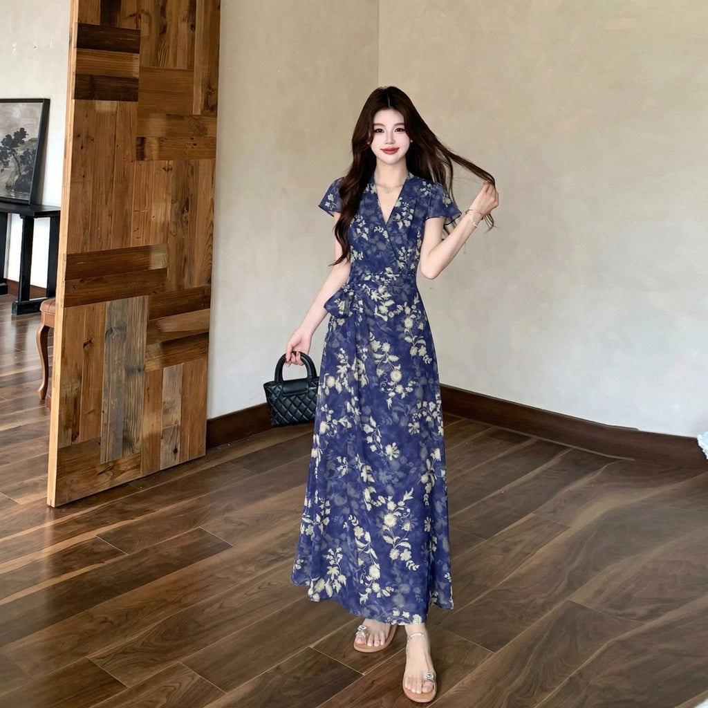 Retro-Chic Midikleid mit Tüll-Oberteil – Bild 3 | LuxeStyle