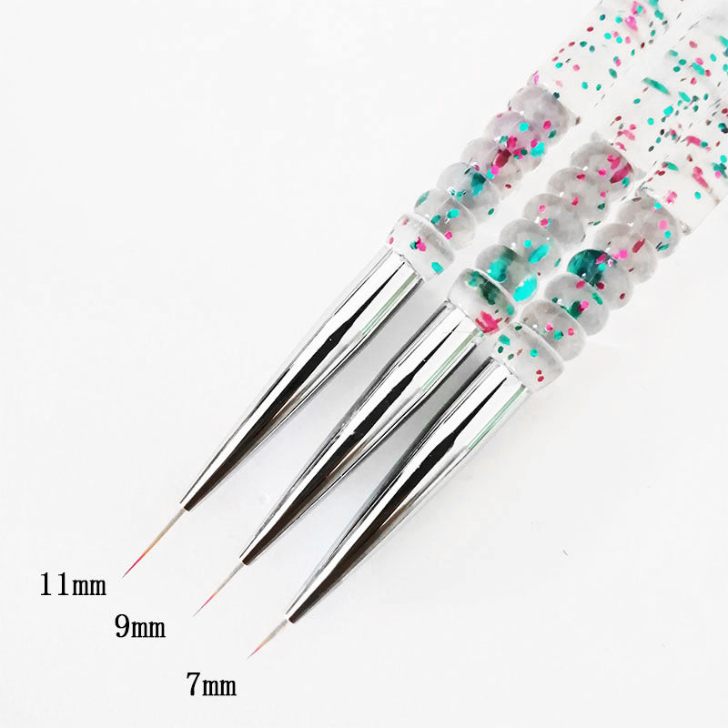 Gel-Nagellack für feine Linien (3er-Set)