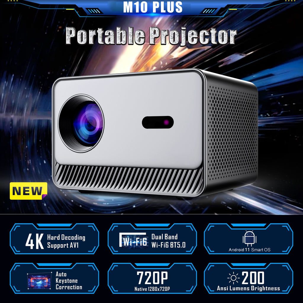 M10PLUS Ultra Clear Projektor 720p – Bild 4 | LuxeStyle
