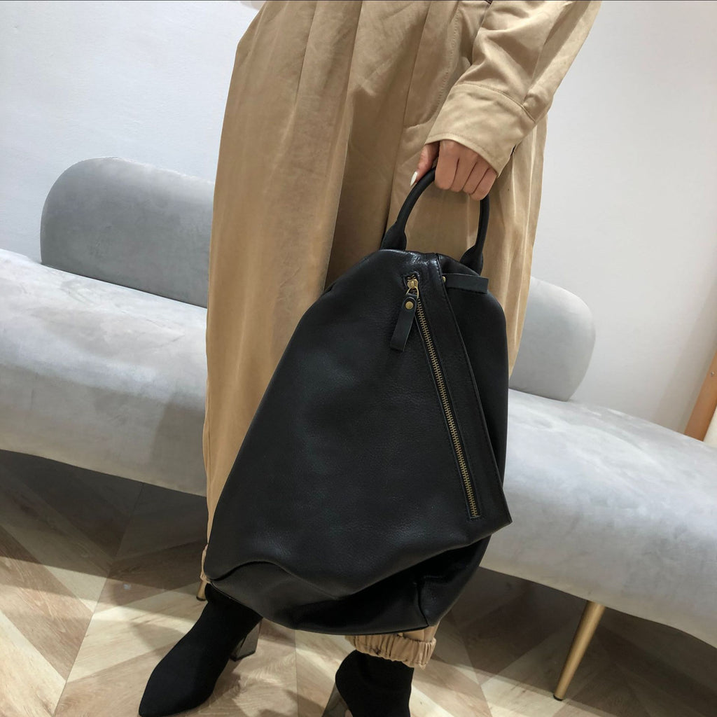 Handgemachter Lederrucksack aus Rindsleder – Bild 5 | LuxeStyle