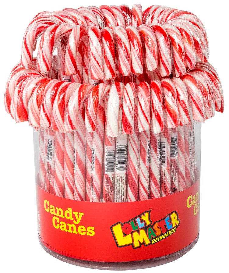 Candy Canes Erdbeer rot/weiss