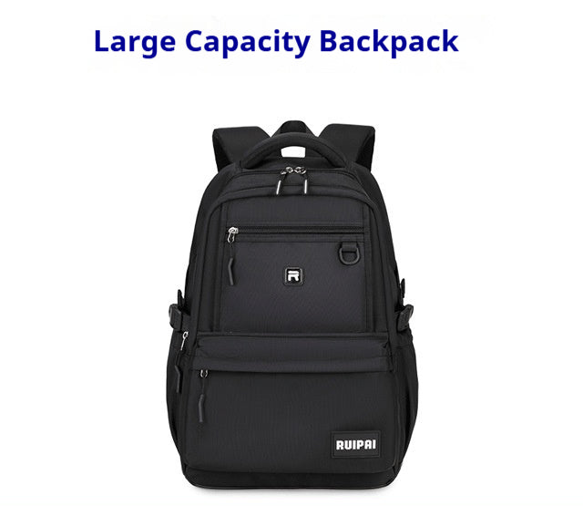 Gepäckreduzierender Rucksack mit Wirbelsäulenschutz