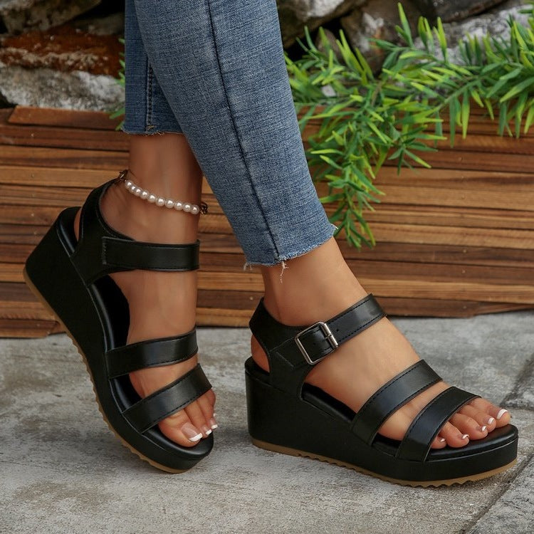 Keile Sandalen für Damen