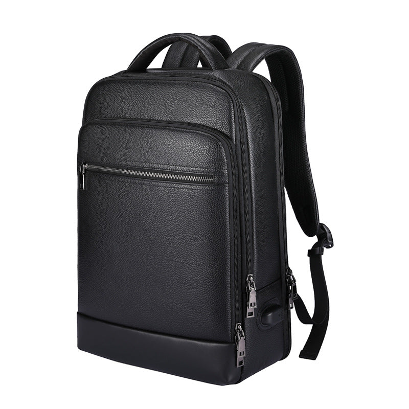 Business Rucksack aus Leder für Herren – Bild 5 | LuxeStyle