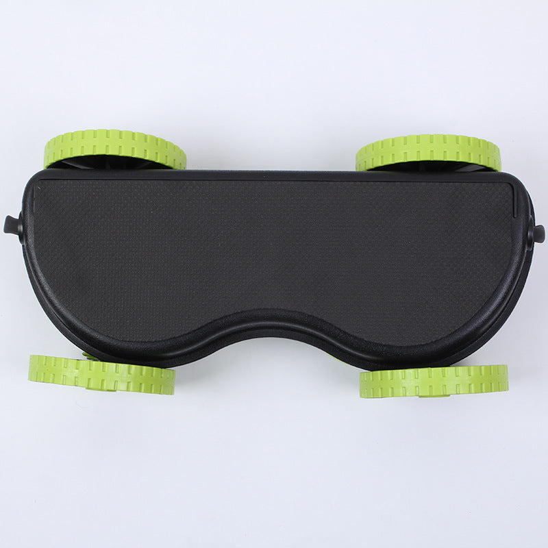 Bauchtrainer mit Doppelrad und Zugseil – Bild 2 | LuxeStyle