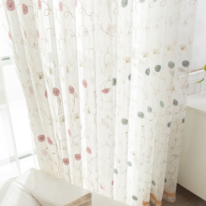 Bestickter Fensterschutz Garten – Bild 5 | LuxeStyle