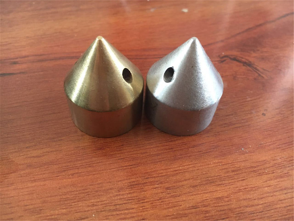 Hammerkegel aus Karbonstahl, gold-silber-schwarz – Bild 3 | LuxeStyle