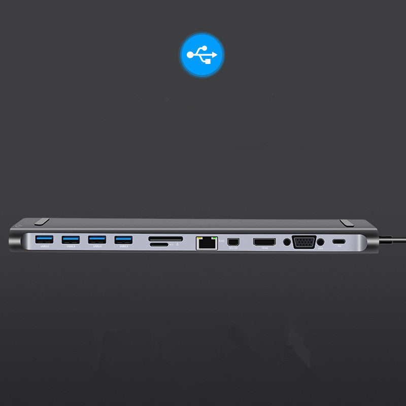 USB-C Hub Dockingstation 12-in-1 – Bild 3 | LuxeStyle