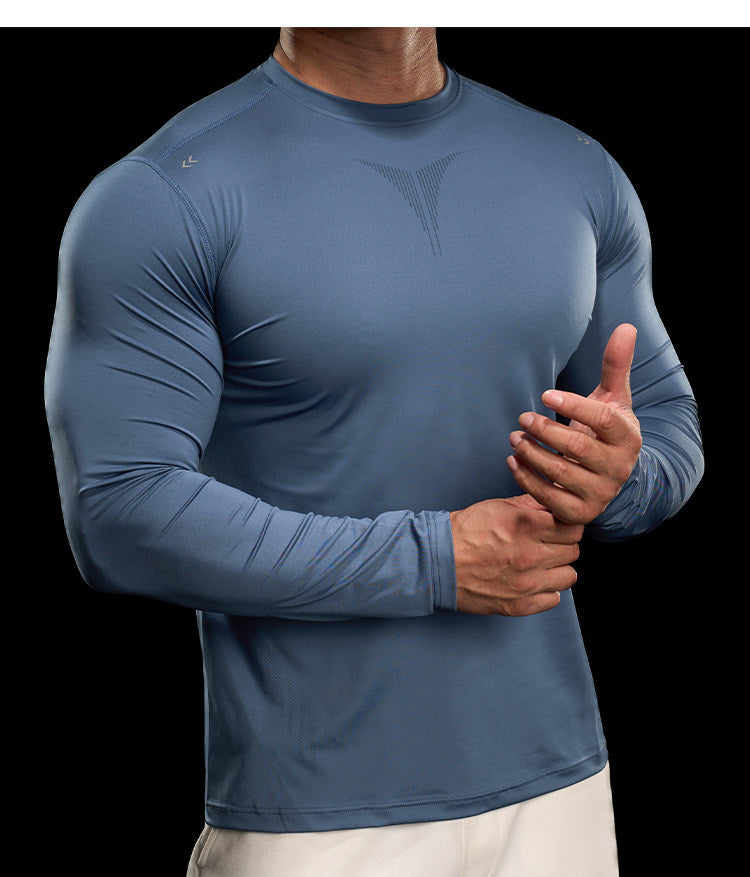 Enganliegendes Langarmshirt für Sport – Bild 3 | LuxeStyle