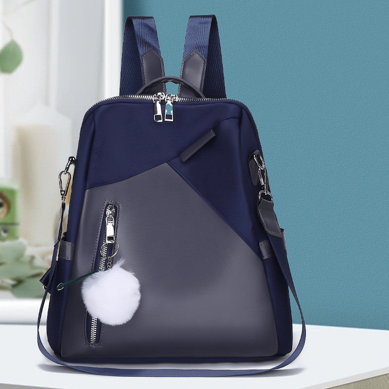 Eleganter Oxford-Stoff Rucksack für Damen
