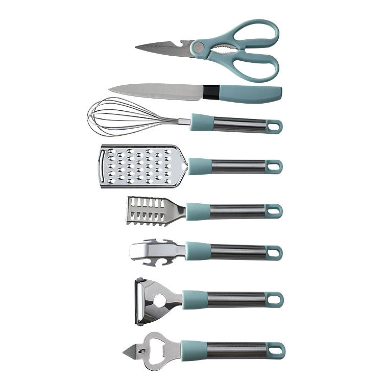Stahlküchengeräte-Set 6-8 Stück | LuxeStyle
