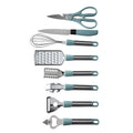 Stahlküchengeräte-Set 6-8 Stück | LuxeStyle