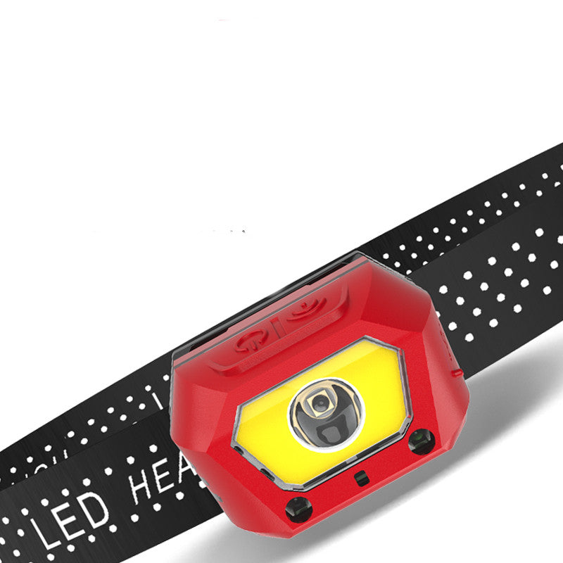 Ultraleichte LED-Stirnlampe mit starkem Licht