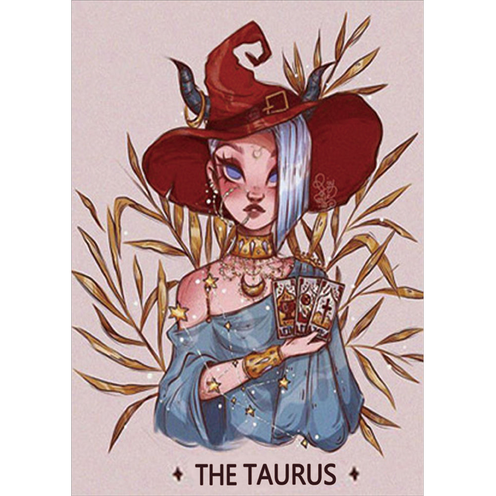 DIY 5D Diamond Painting «Sternzeichen Mädchen»